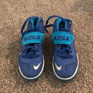 Nike kids LeBron basketball shoes
